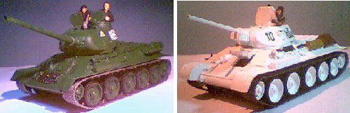 T34/85 - Zvezda + T34/76 - Tamiya